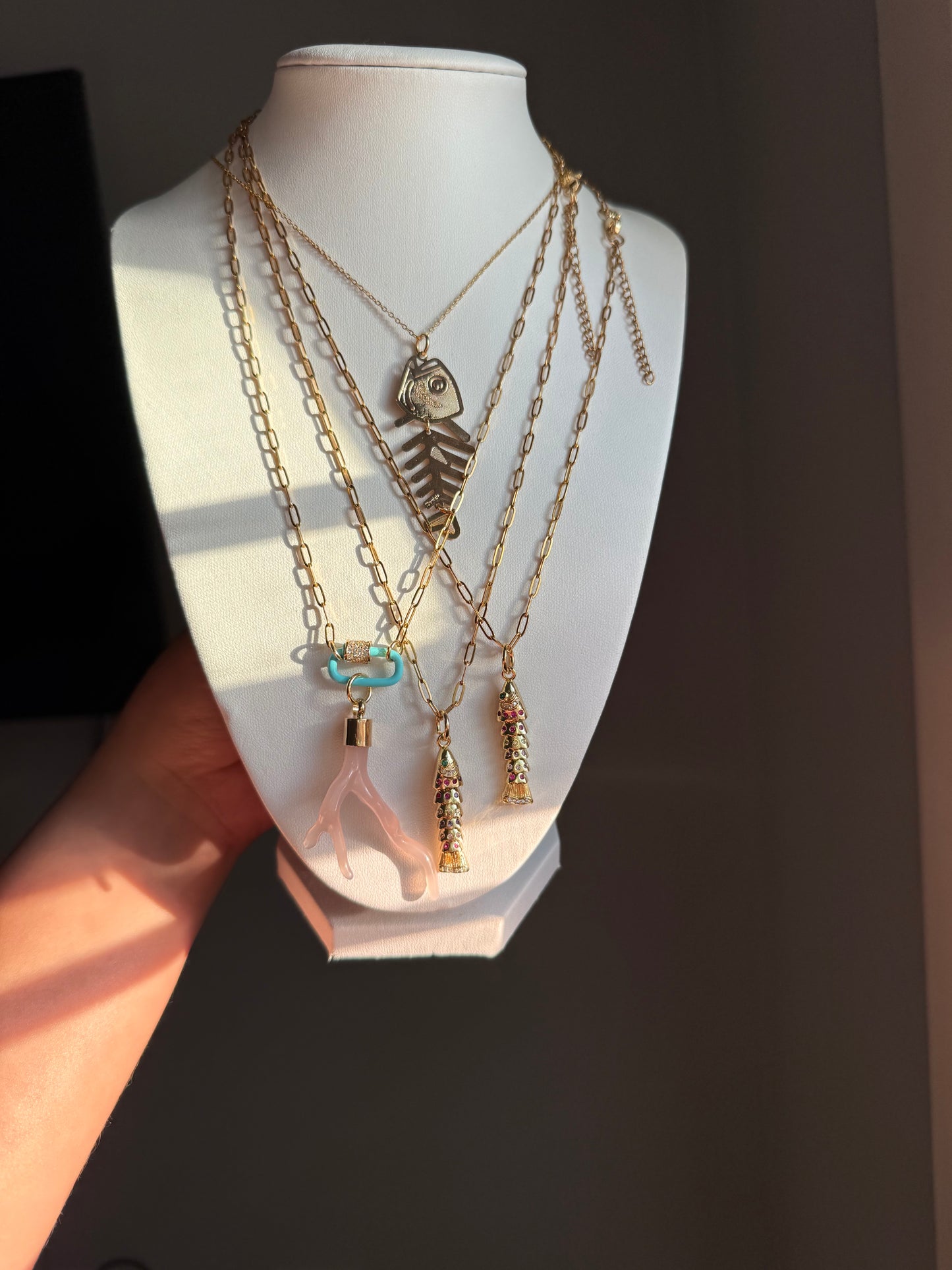 Fishbone Necklace