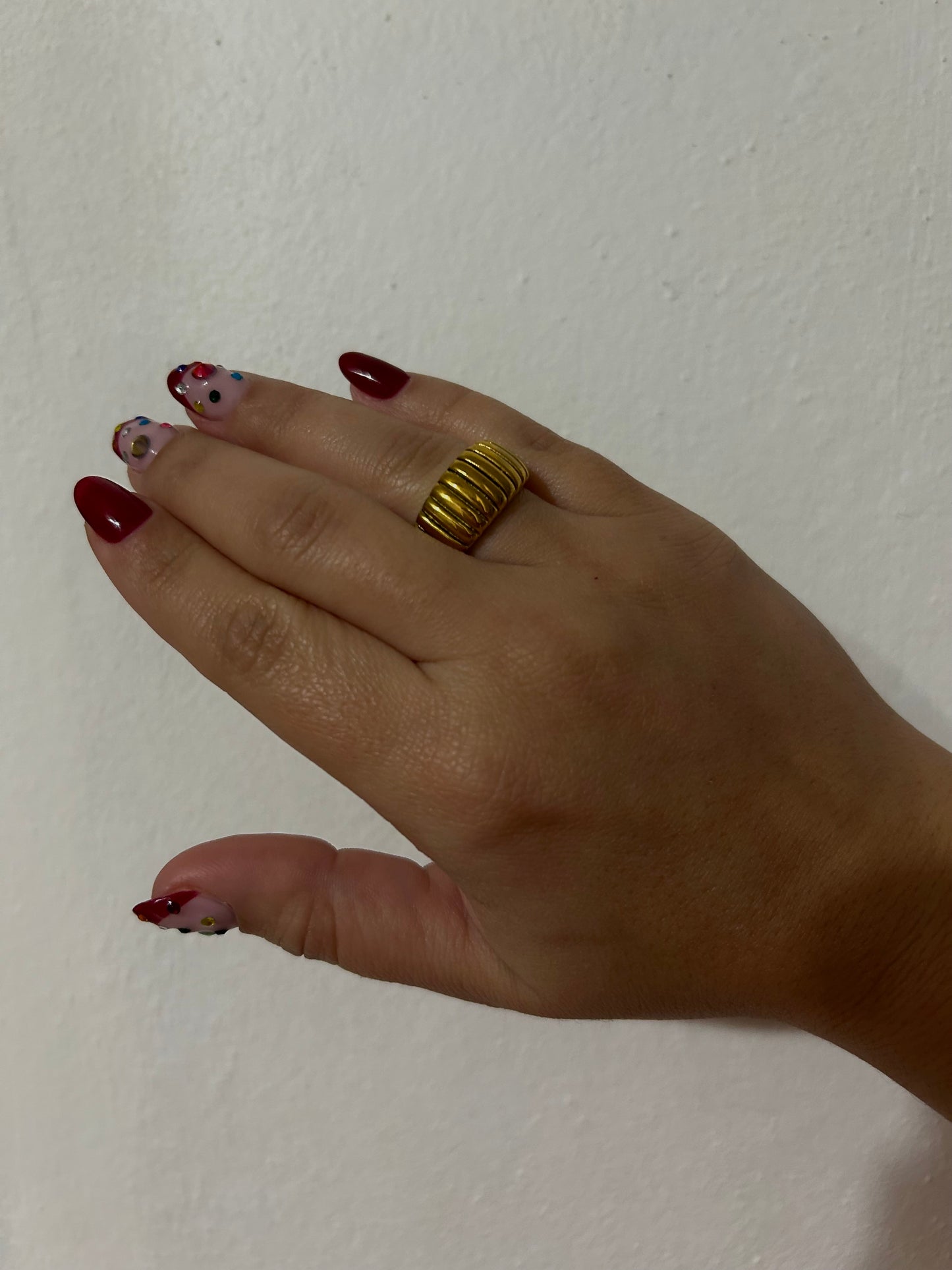 Gold Chunky Ring