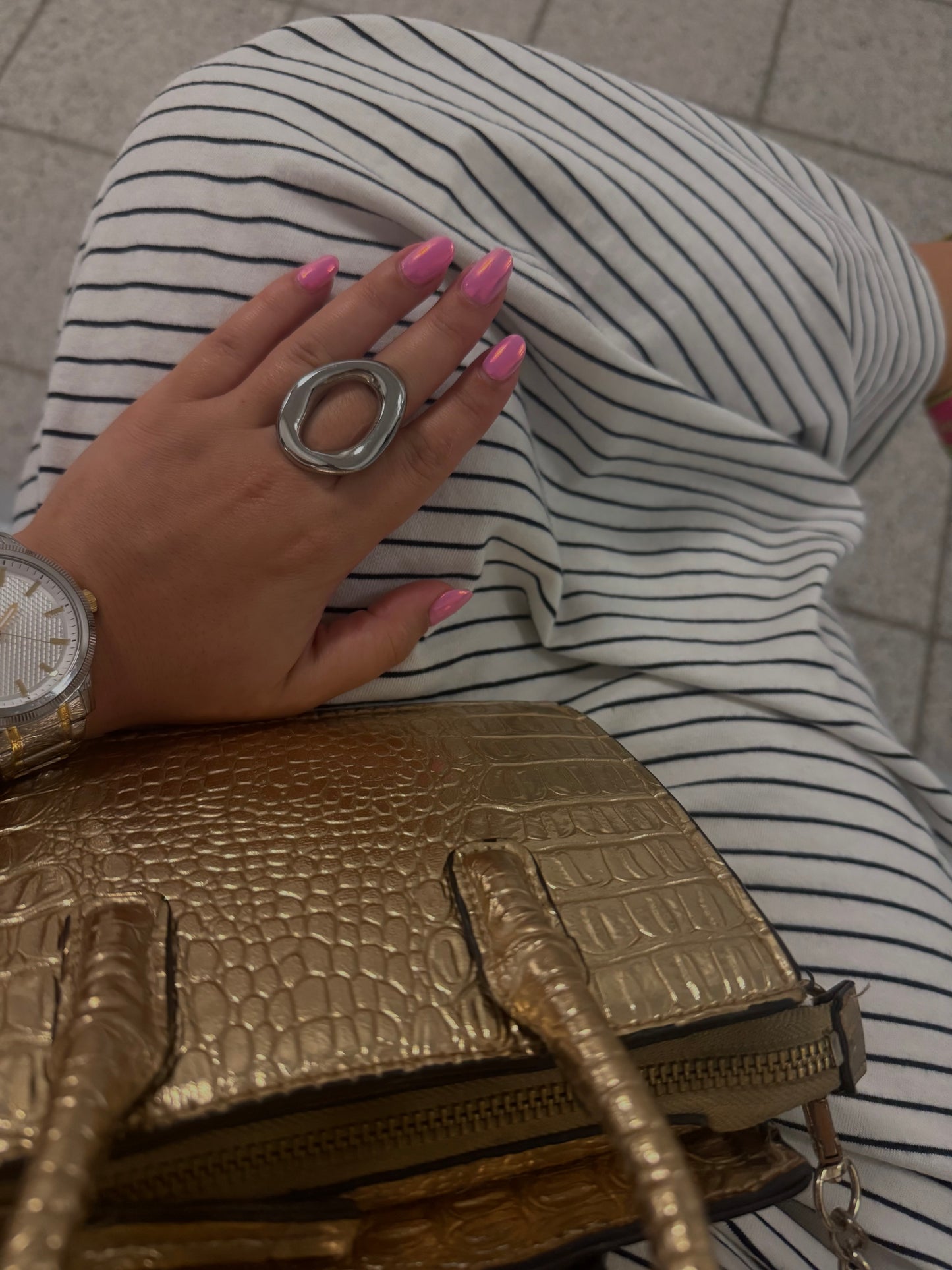 Oval Chunky Ring