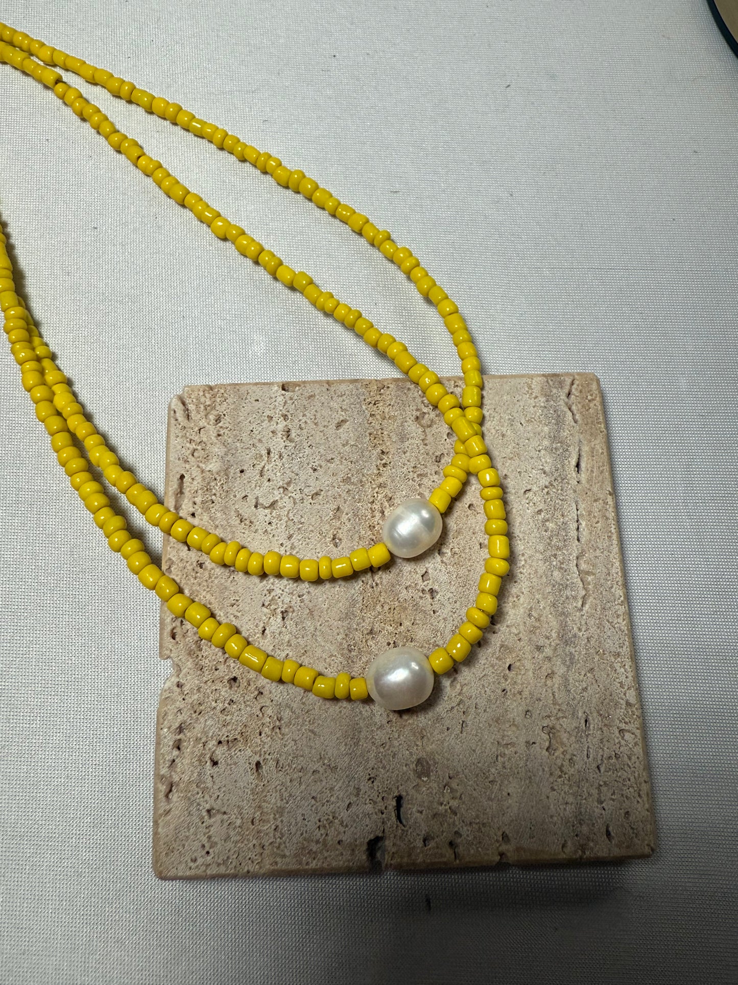 Pearly Sunshine Necklace