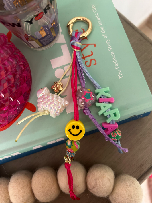 Personalized Bag Charm