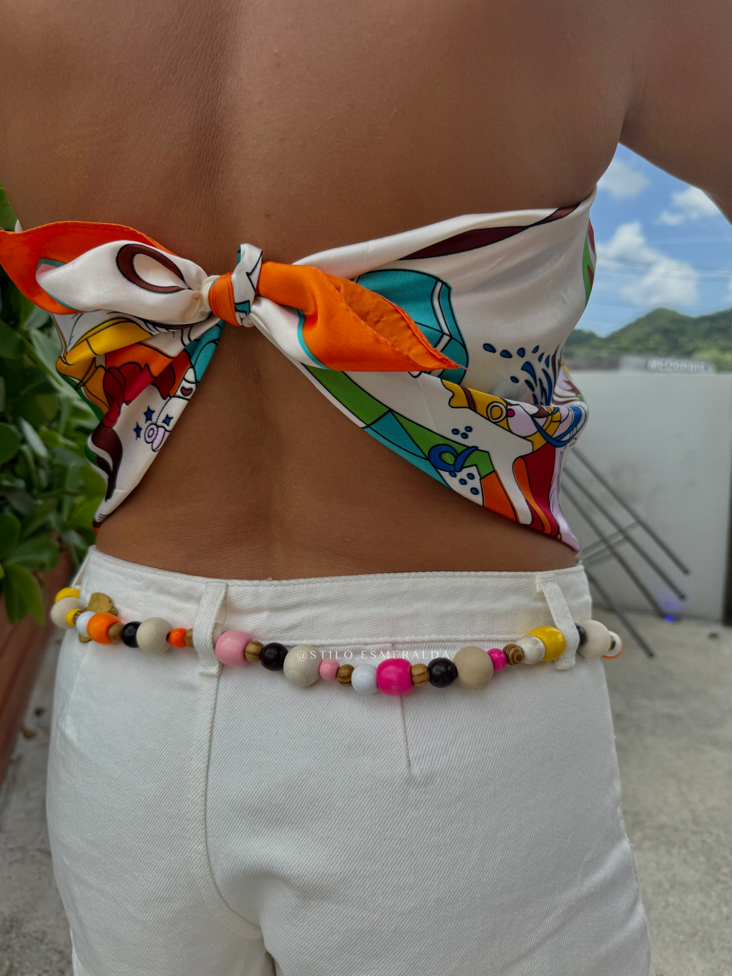 Limoncello Beaded Belt