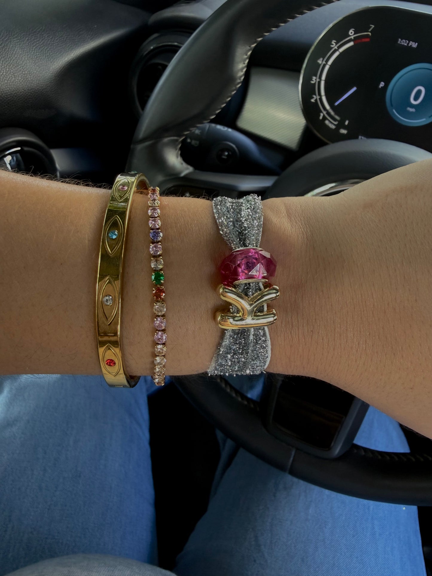 Sweetheart Tennis Bracelet