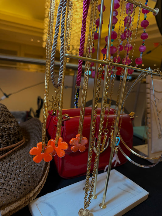 Aperol Necklace