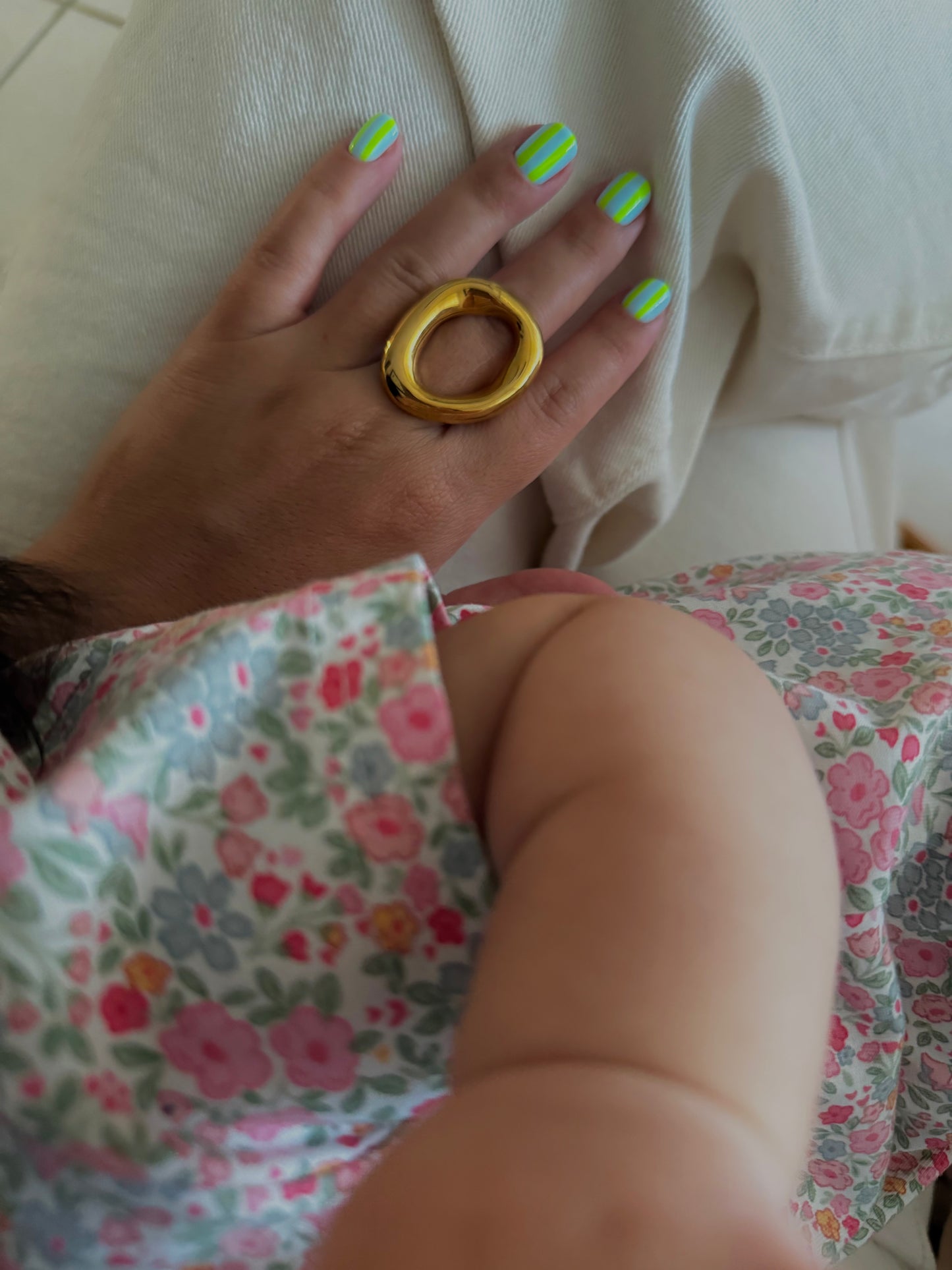 Oval Chunky Ring